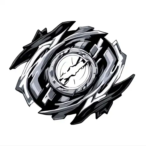 Beyblade tattoo design idea