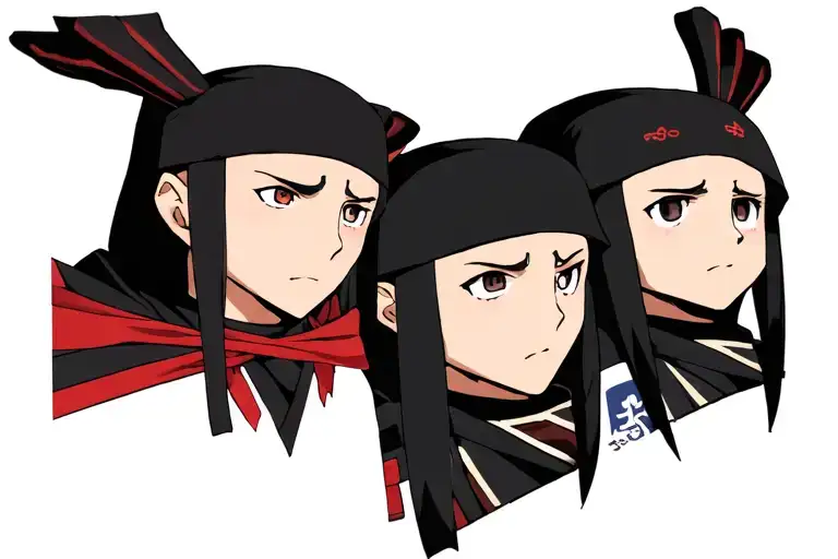 Different Shinobi Headbands: Each sibling tattoo design idea