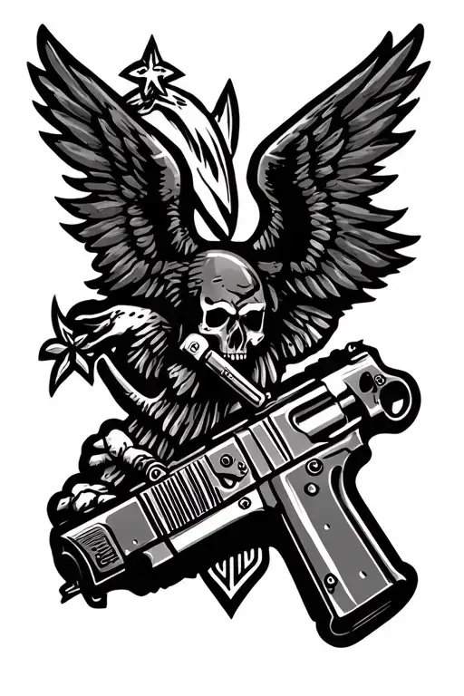 2nd Amendment tattoo design idea