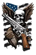 2nd Amendment tattoo design idea