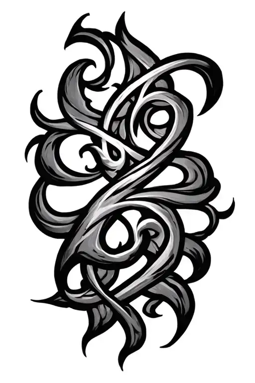 Midas touch me sigil tattoo design idea