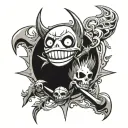 soul eater tattoo design idea