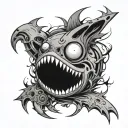 soul eater tattoo design idea