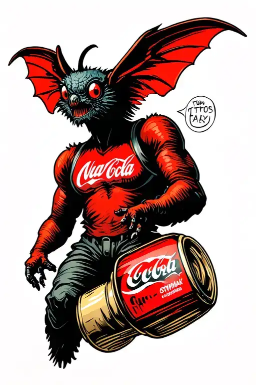 fallout, mothman flying, Nuka cola caps, chems, stimpak, fallout tattoo design idea