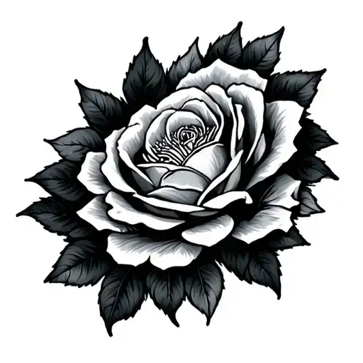 Template tattoo design idea