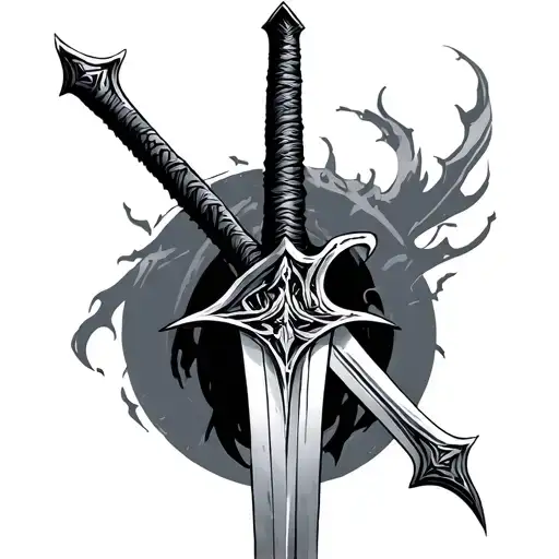Skyrim Sword tattoo design idea