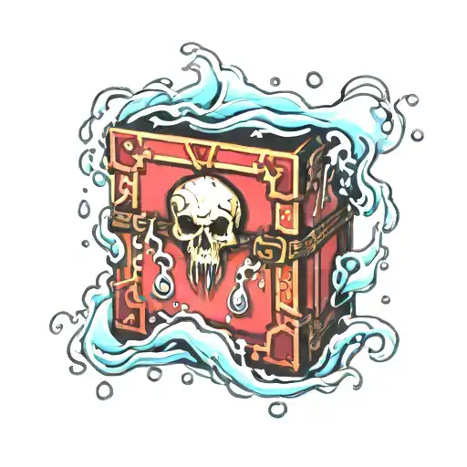 box of rain tattoo design idea