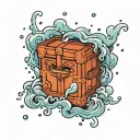 box of rain tattoo design idea