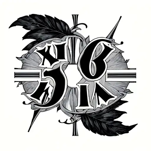 1980 Roman Numerals tattoo design idea