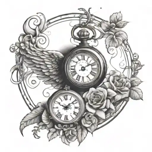 One Day At Time tattoo design idea