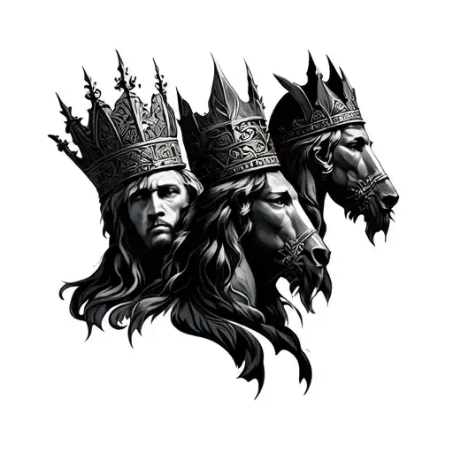 Three Kings tattoo design idea