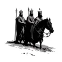 Three Kings tattoo design idea