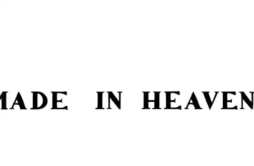 "MADE IN HEAVEN
" tattoo design idea
