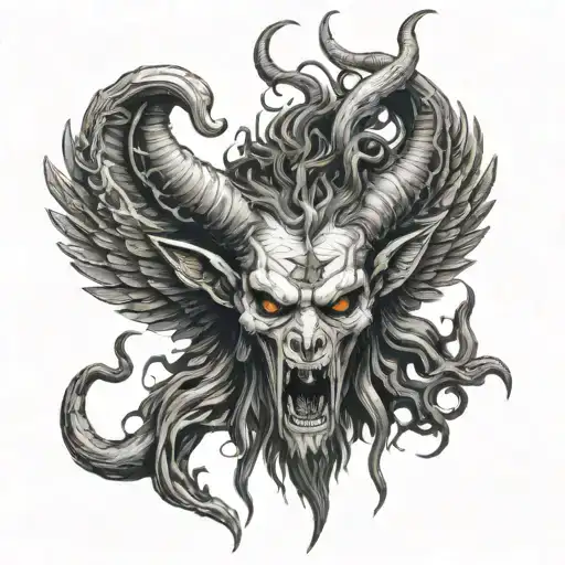 baphomet tattoo design idea