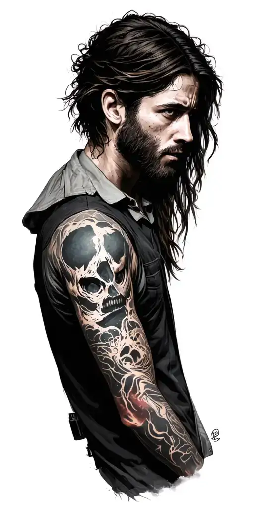 The Last Of Us tattoo design idea