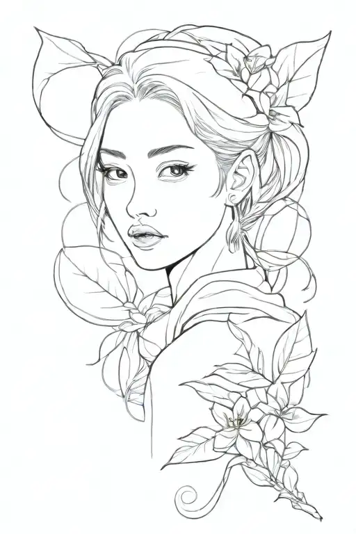 Megumi Fushiguro tattoo design idea