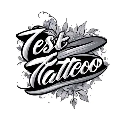 3 names tattoo design idea