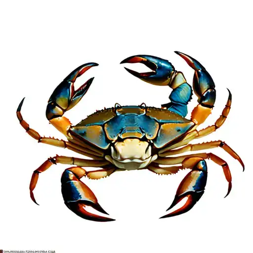 realistic crab scorpion and two fish tattoo design idea