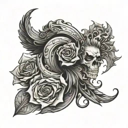 On Triceps tattoo design idea