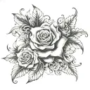 On Triceps tattoo design idea