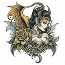 No surrender. No illusion tattoo design idea