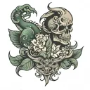 No surrender. No illusion tattoo design idea