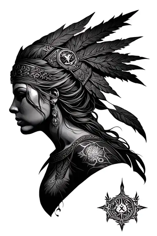boudica tattoo design idea