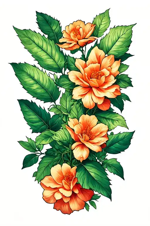 plant tattoo for elbow that transforms when opening and closing  tattoo design idea