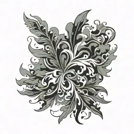 camo patterns tattoo design idea