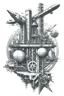 Civil Engineering tattoo design idea