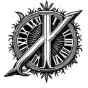 Roman Numerals 2007 tattoo design idea