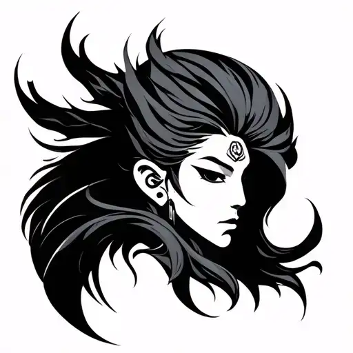 air bender tattoo design idea