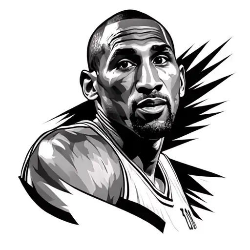 kobe bryant tattoo design idea