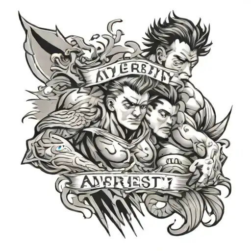 Adversity causes some men to break; others to break records. tattoo design idea