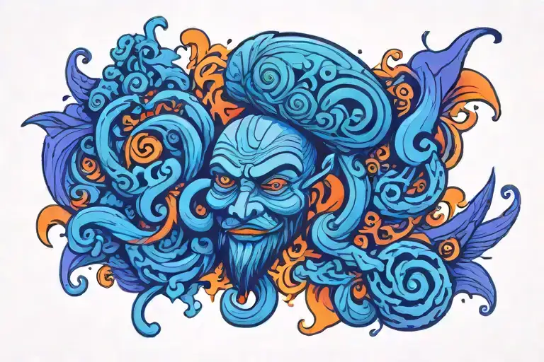 baba tattoo design idea