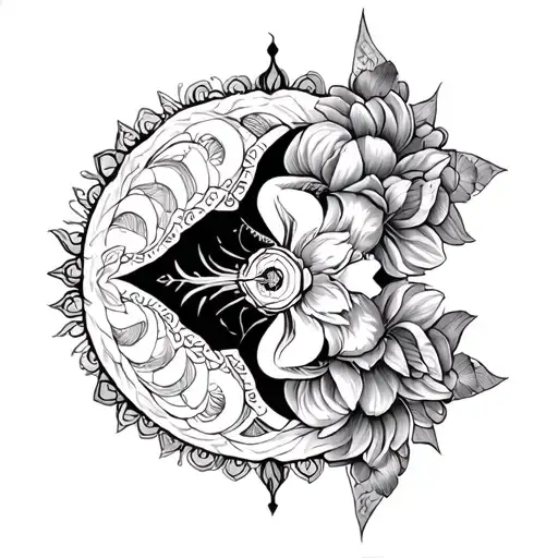 Kundalini tattoo design idea
