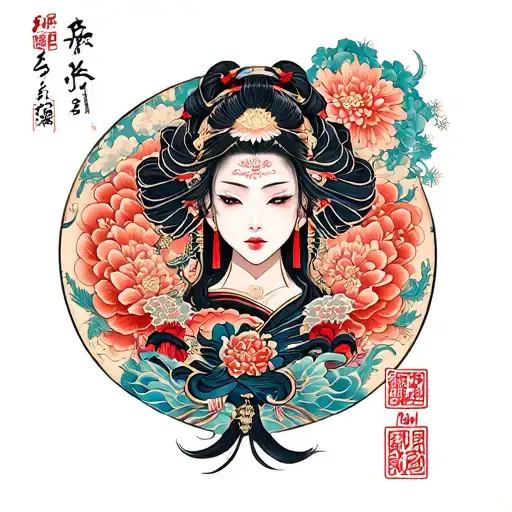 nerver give up attitude tattoo design idea