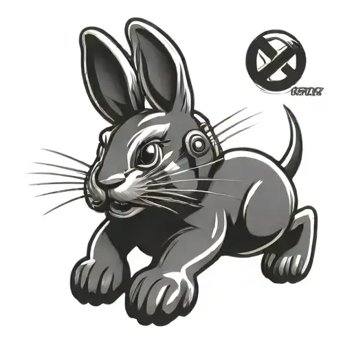 Energizer Bunny tattoo design idea