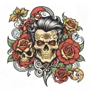 past, present and future generations tattoo design idea