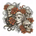 past, present and future generations tattoo design idea