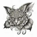 Priscilla tattoo design idea