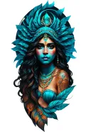 Yemaya tattoo design idea