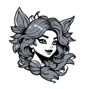 90s Cartoon tattoo design idea