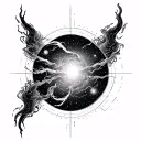 Pulsar Map tattoo design idea