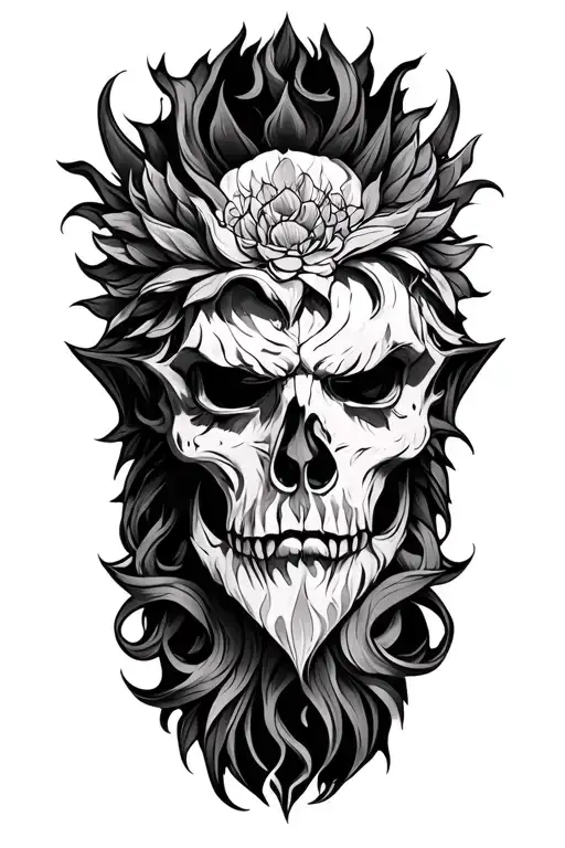 sin of pride, acheiving greatness tattoo design idea