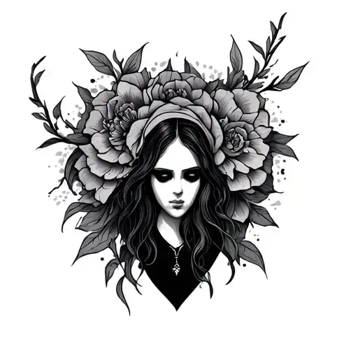 The Llorona tattoo design idea