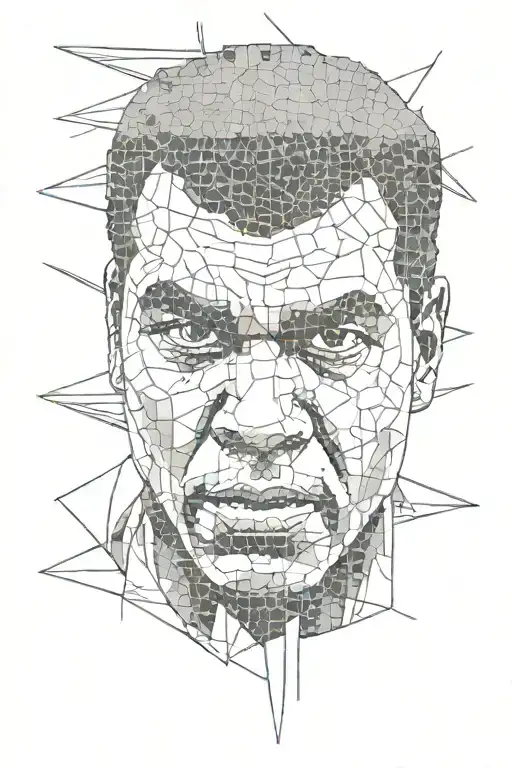 Mohammad Ali tattoo design idea