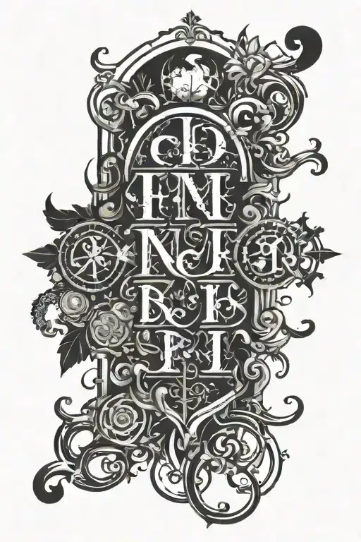 i need a forearm tattoo thats says YR and i need the letters black and spray painted tattoo design idea