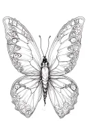 philosophy butter fly tattoo design idea