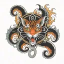 Kali earth tattoo tattoo design idea